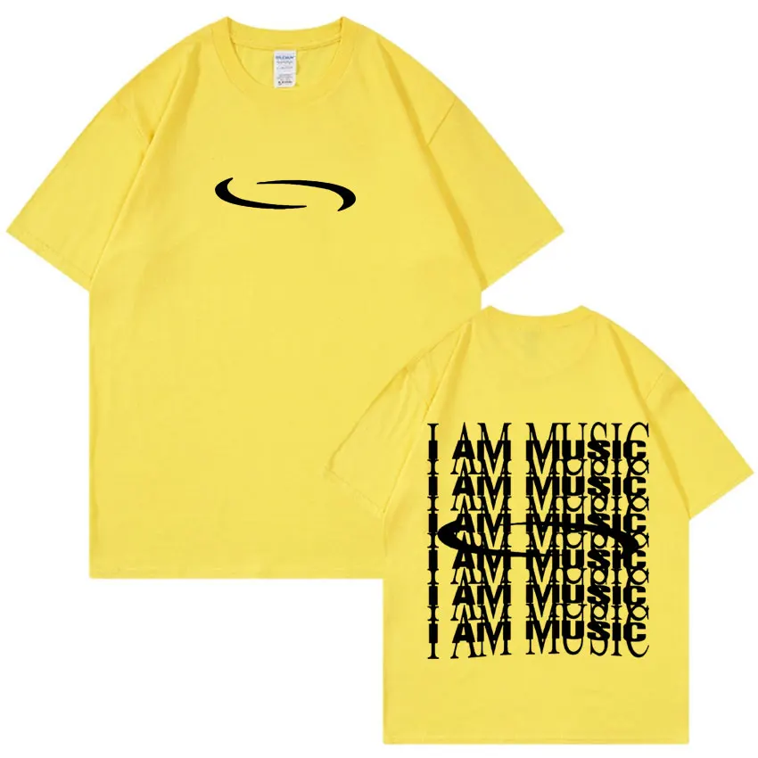 PlayBoi Carti ''I'm Music T-shirt'' Opium Ken Carson Tour Rap Fashion Hip Hop Oversized Tees - Image 9