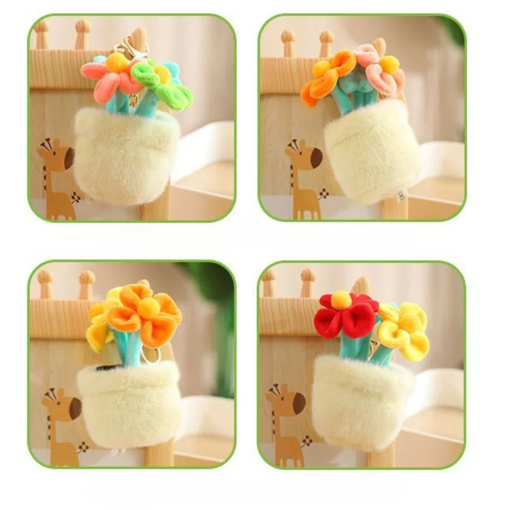 Plush Succulent Potted Plant Toy, Soft Cuddly Decor for Home and Gifts, 12-Inch Green Plushies for Kids - Image 7