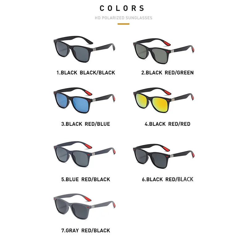 Polarized Sunglasses for Men Night Vision - PC Frame Outdoor Sport Goggles - Image 12