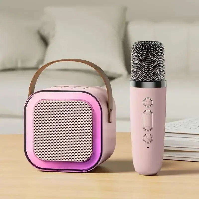 Portable Bluetooth Karaoke Machine with Wireless Microphones - Fun Family Singing Gift - Image 10