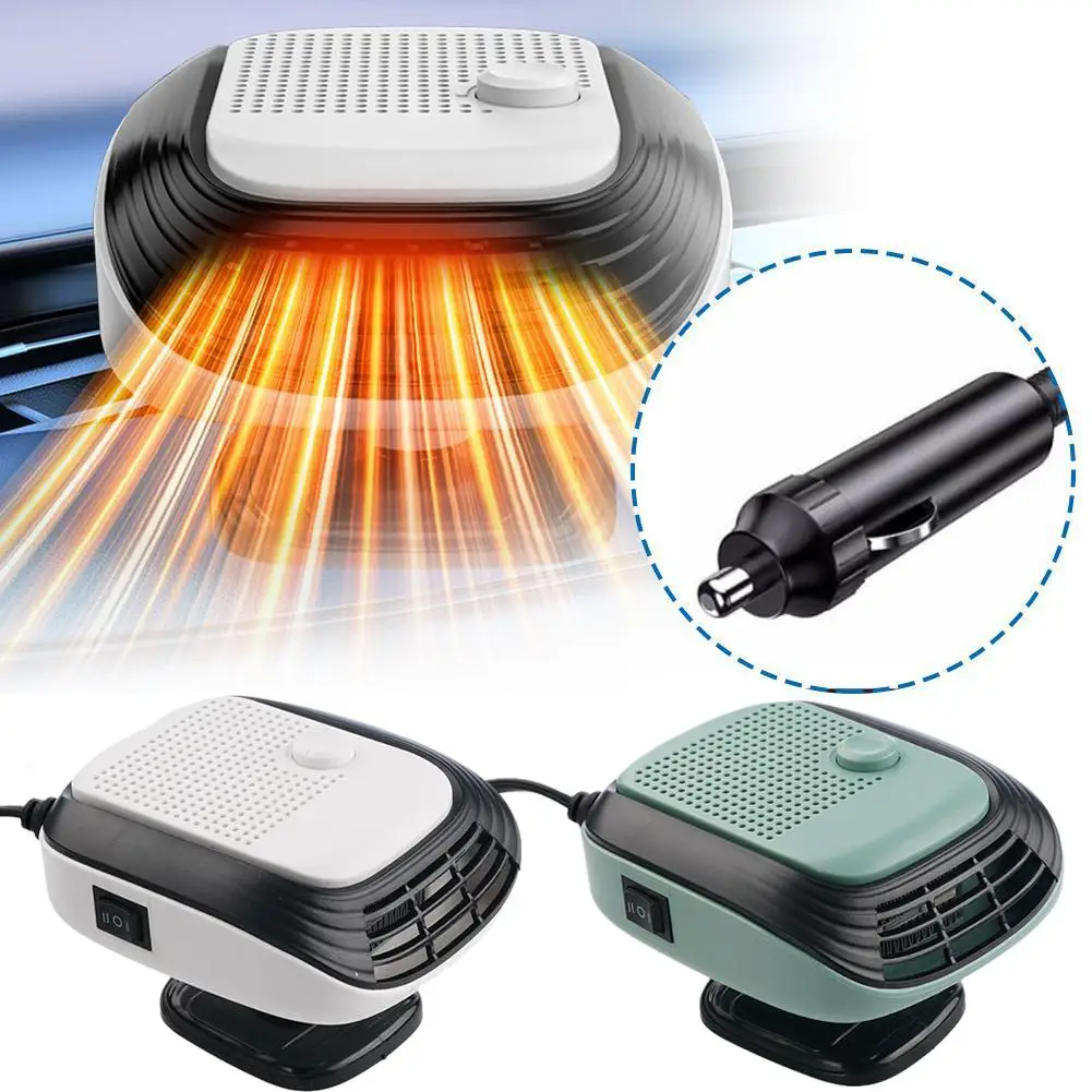Portable Car Heater Defogger 120W 12V 2In1 Windshield Warmer For Cars Trucks SUVs RVs Fast Heating Winter 2025 - Image 5