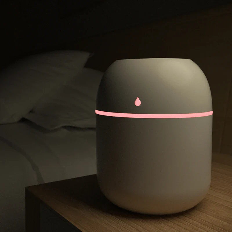 Portable USB Ultrasonic Air Mini Humidifier Diffuser with LED Lamp - Car Purifier Aroma Mist Maker for Home & Travel - Image 3