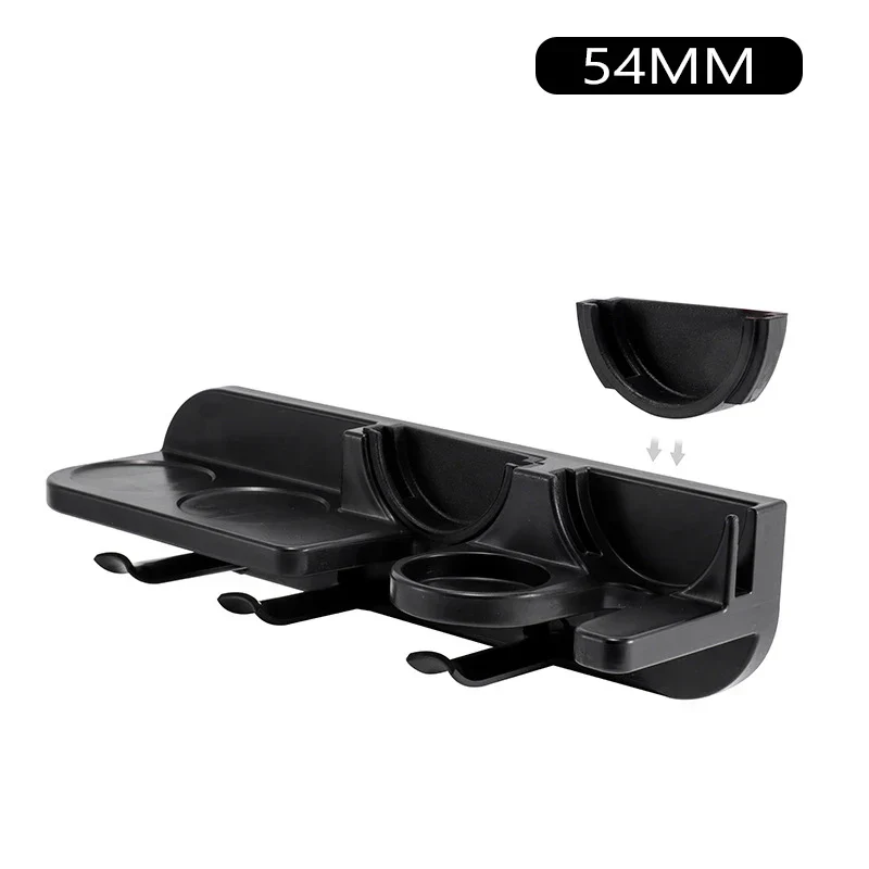 Portafilter Wall Rack Self Adhesive Espresso Holder Fits 51mm 54mm 58mm Coffee Setup Fall 2025 Space Saving Organizer - Image 7