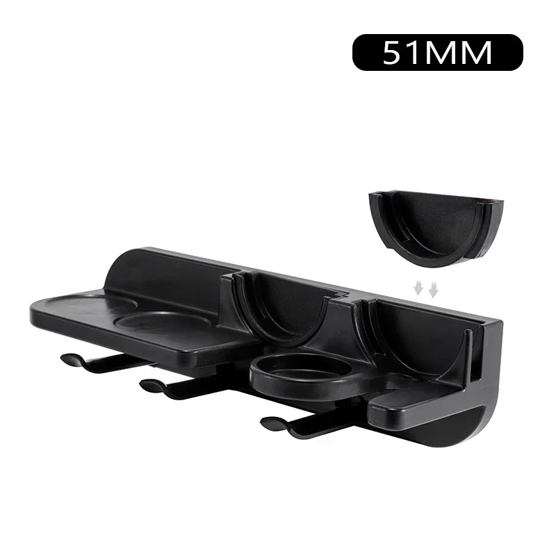 Portafilter Wall Rack Self Adhesive Espresso Holder Fits 51mm 54mm 58mm Coffee Setup Fall 2025 Space Saving Organizer - Image 9