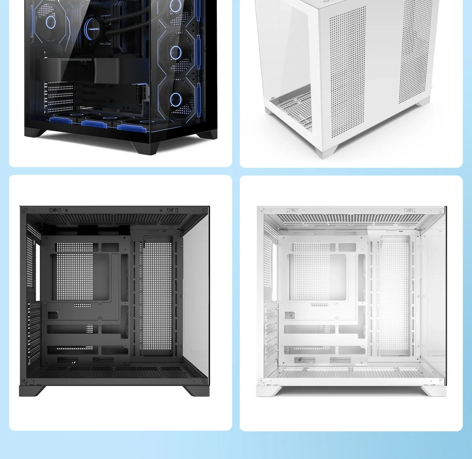 Gaming PC Case Dreamland Pro ATX Dual Glass 360mm Chassis - Image 25