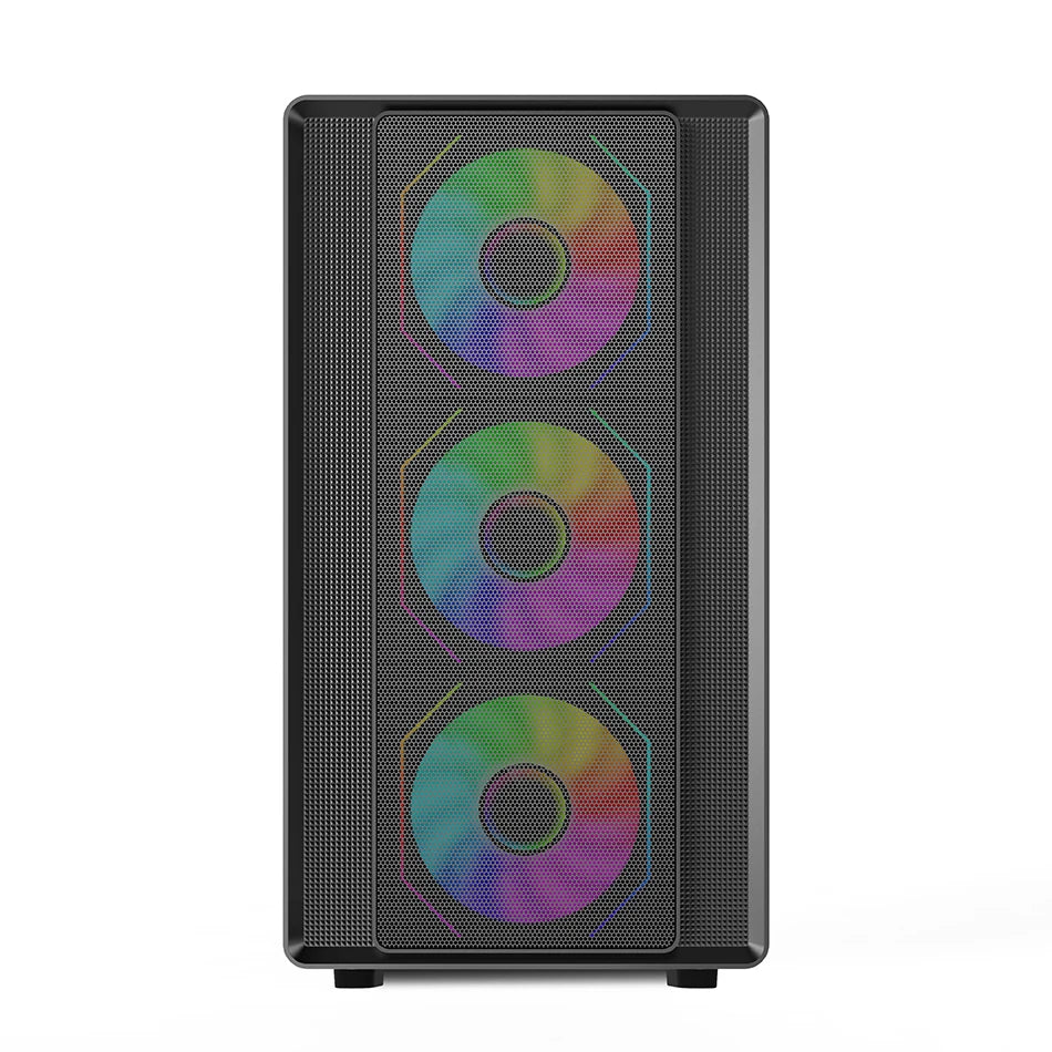 Mini ITX PC Case Tempered Glass 360mm Water Cooling - Image 6