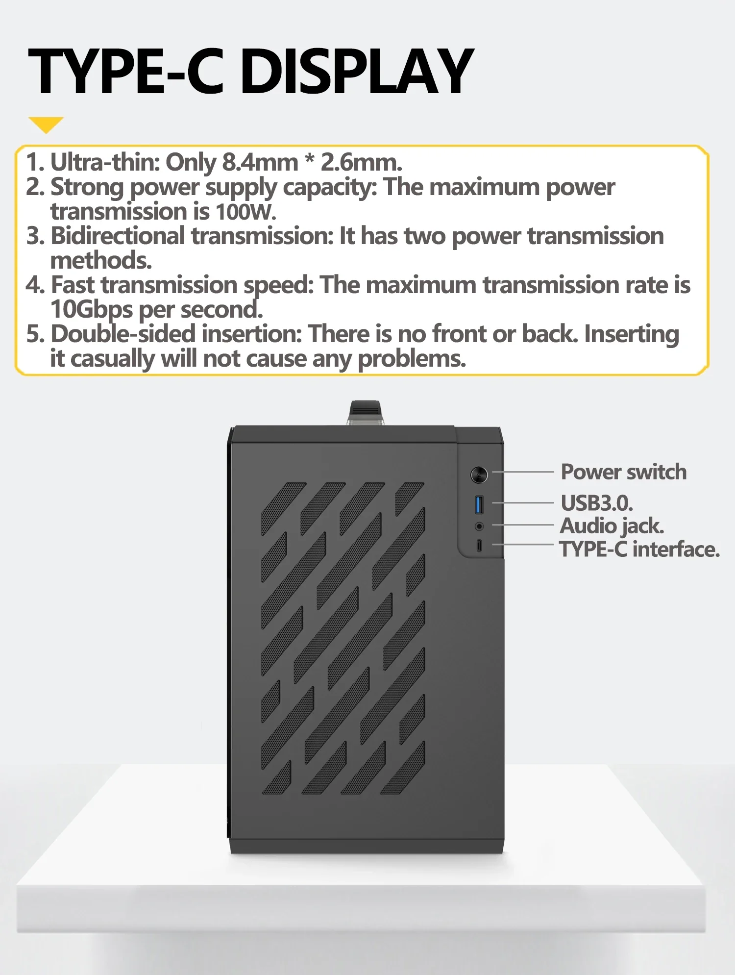 Mini ITX Case Glass Side 240mm Watercooling Portable - Image 10