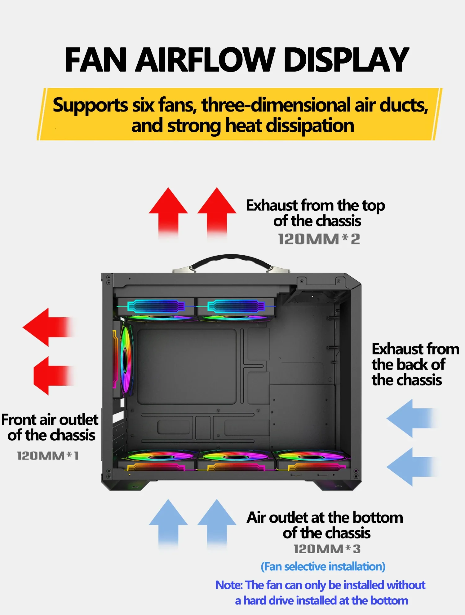 Mini ITX Case Glass Side 240mm Watercooling Portable - Image 15