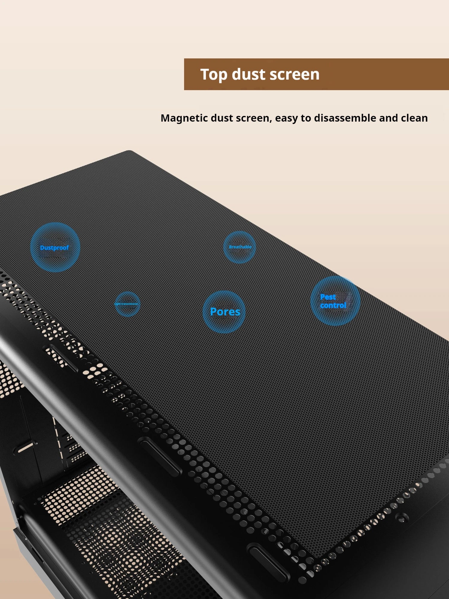 MATX PC Case Wooden Panel Tempered Glass Type C Port - Image 11