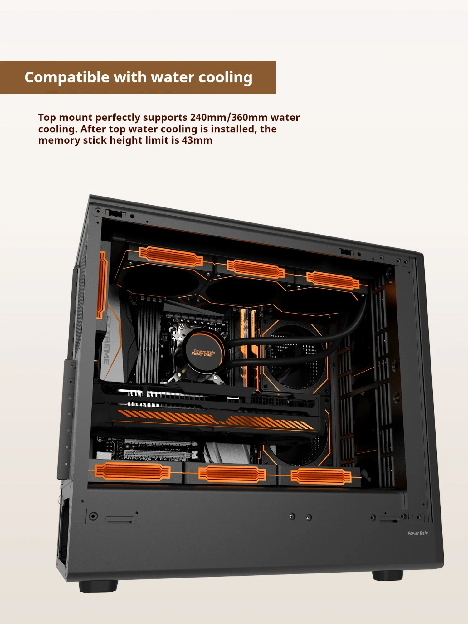 MATX PC Case Wooden Panel Tempered Glass Type C Port - Image 14