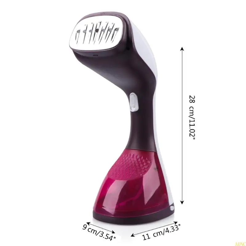 Powerful Handheld Clothes Steamer with 220ml Water Tank and Stainless Steel Panel for Quick Touch-Ups - Image 5
