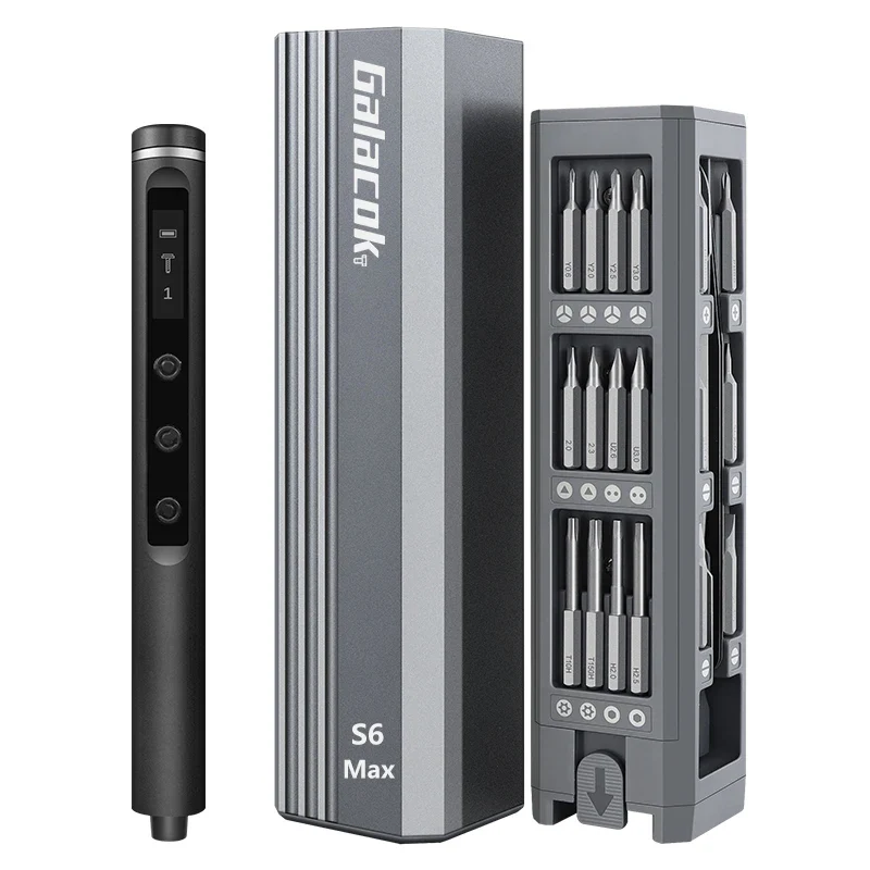 Precision Electric Screwdriver Set - 5 Torque Settings, Magnetic Bits, Home Tools for Electronics Repair - Image 8