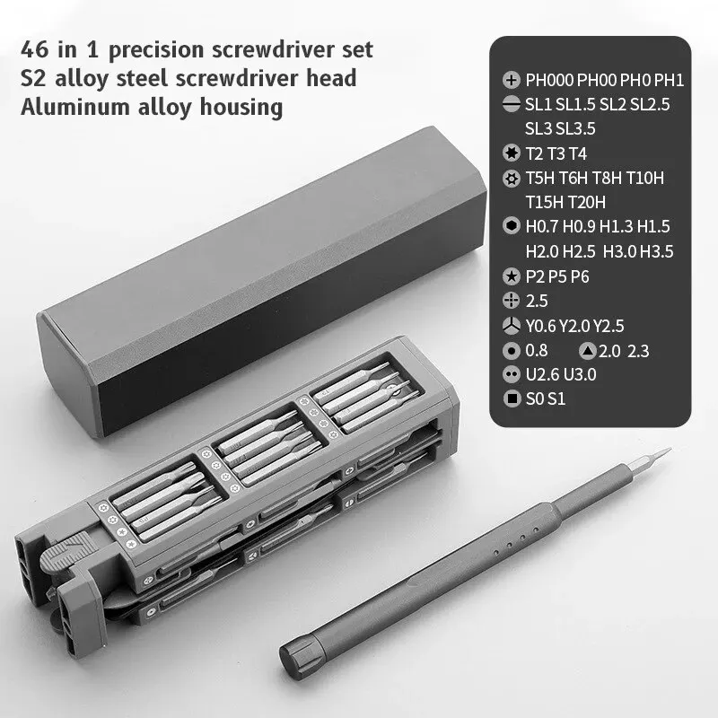 Precision Screwdriver Set Magnetic Electronics Repair Kit With Torx And Phillips Bits For Phones Fall 2025 Gift Idea - Image 9