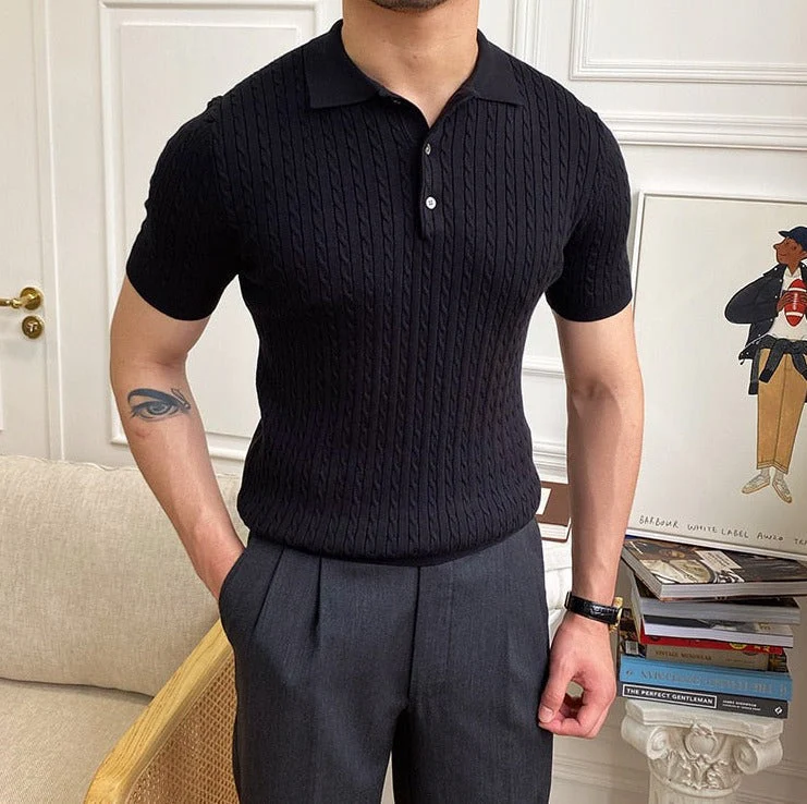 Premium Men's Polo Shirt, Short Sleeve, Cotton Blend, Timeless Design, Classic Fit for Business and Casual Wear - Image 6