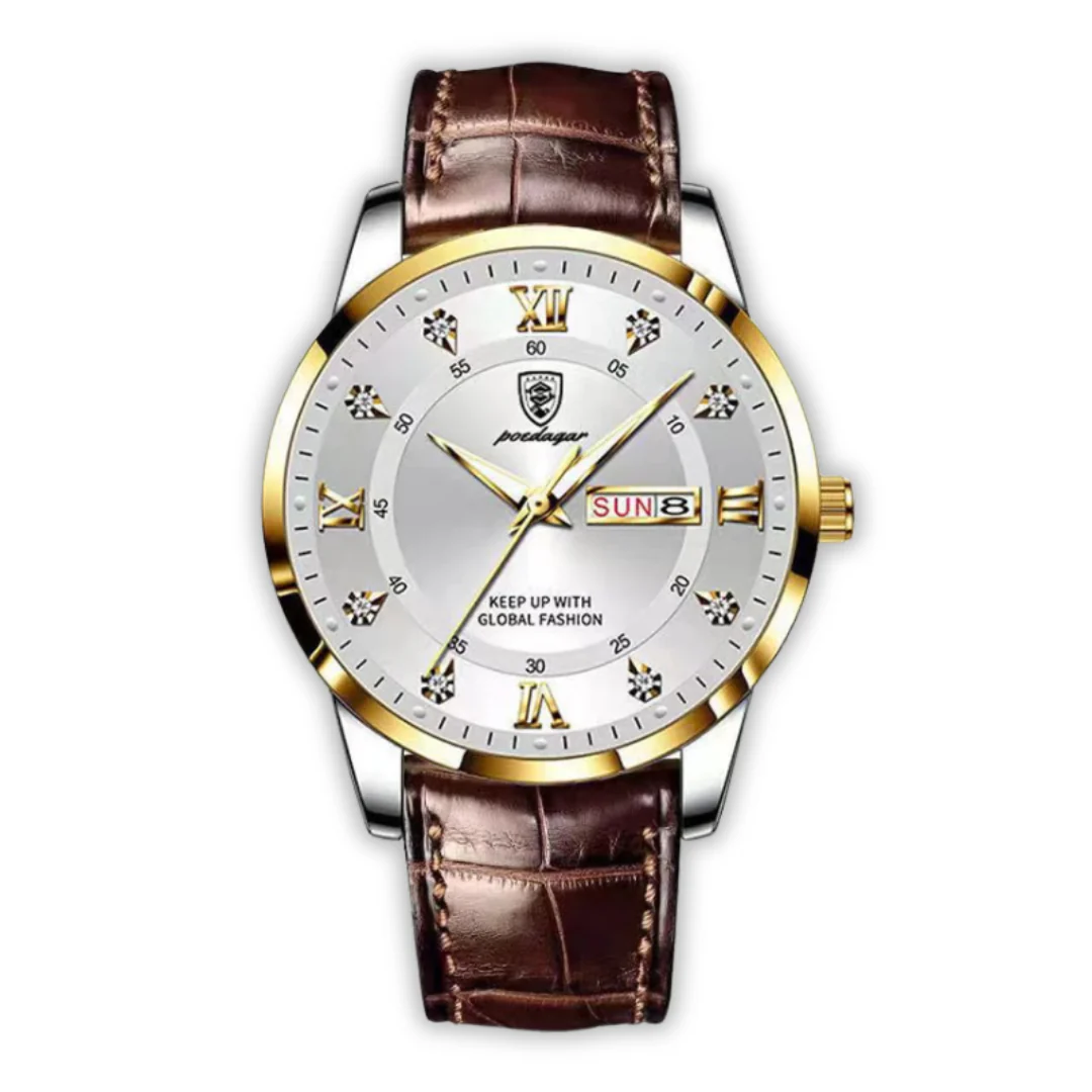 Premium men's wristwatch – classic design, stainless steel, for all occasions - Image 6