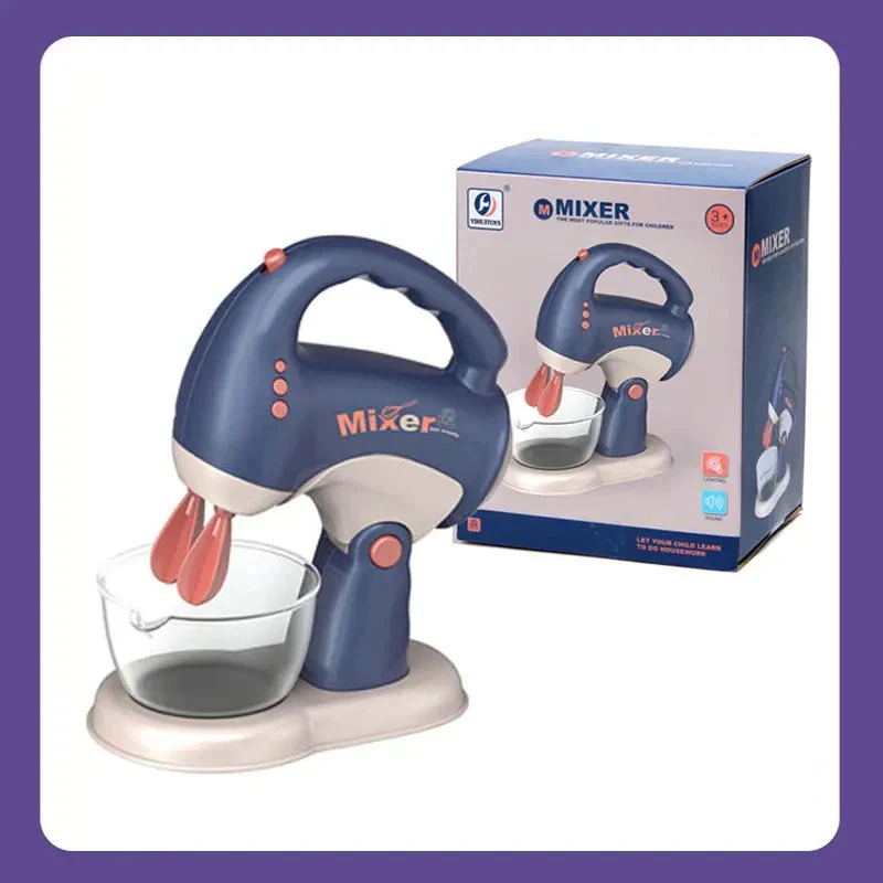 Pretend Kitchen Playset - Electric Vacuum, Juicer, Washing Machine & Water Sweeper Toys for Kids - Image 12