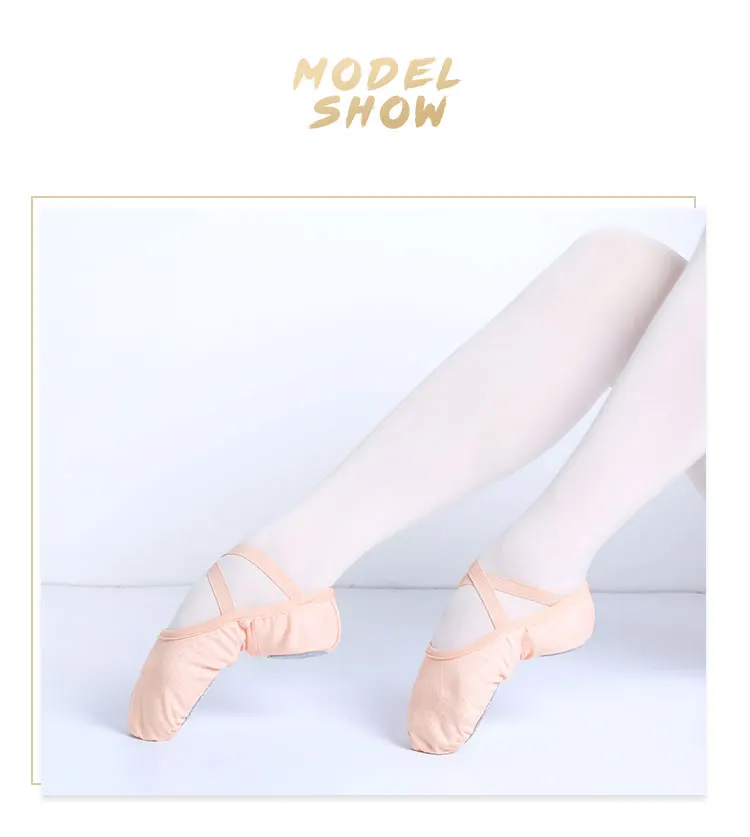 Supportive Flattering Women Ballet Shoes - Split Sole Mesh - Image 7