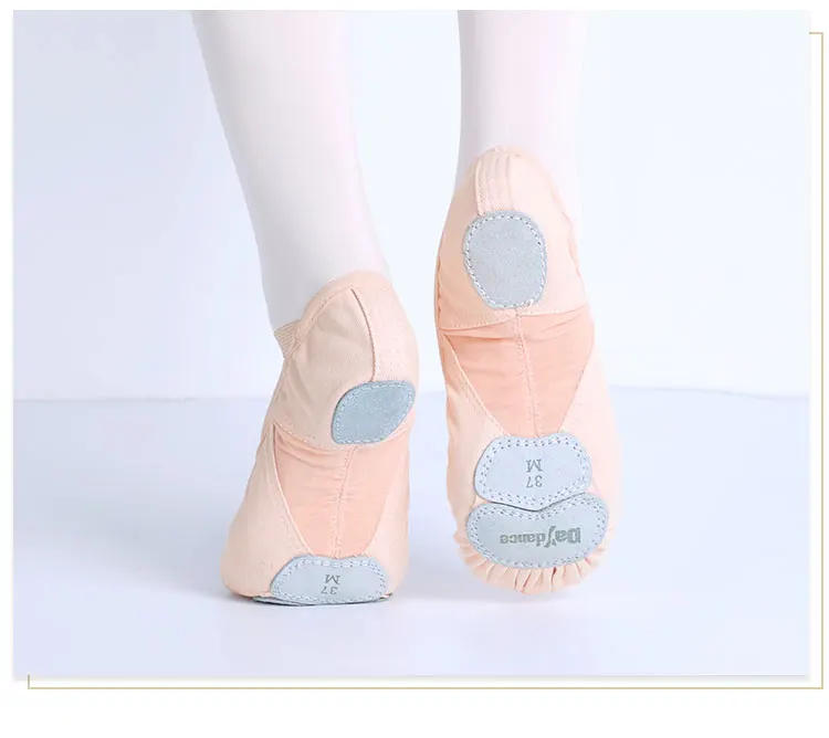 Supportive Flattering Women Ballet Shoes - Split Sole Mesh - Image 9