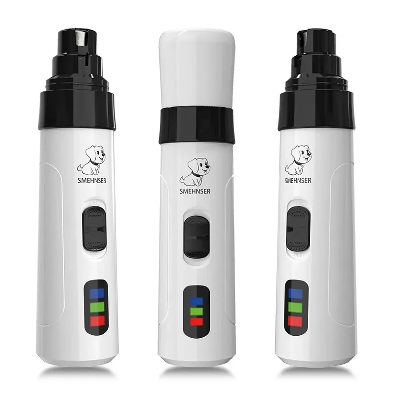 Professional Electric Pet Nail Grinder with Diamond Bit - Low Noise Grooming Tool for Dogs and Cats - Image 6