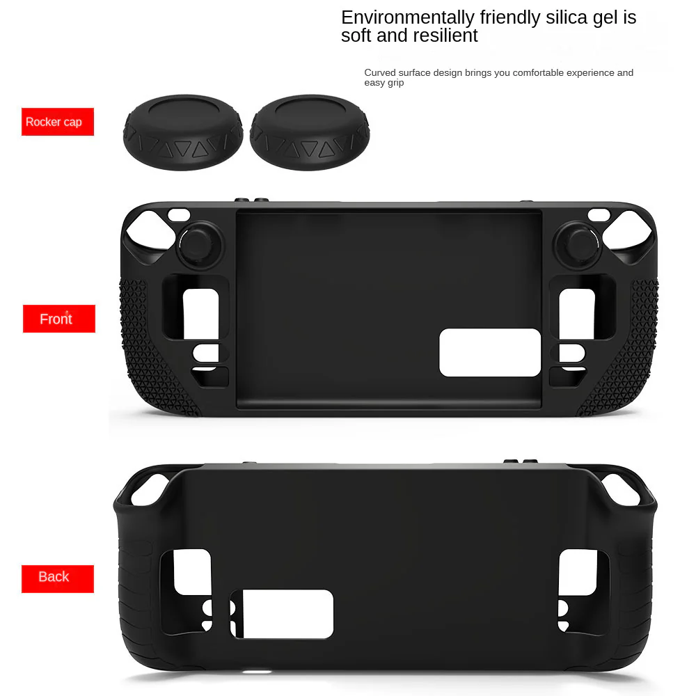 Steam Deck OLED Silicone Case With Button Caps Grip - Image 13