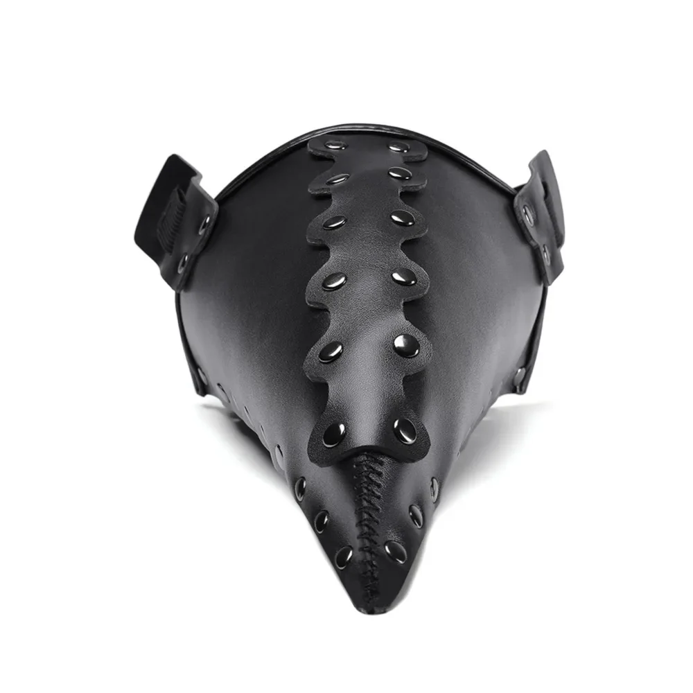 Plague Doctor PU Leather Mask Steampunk Halloween 2025 - Image 21