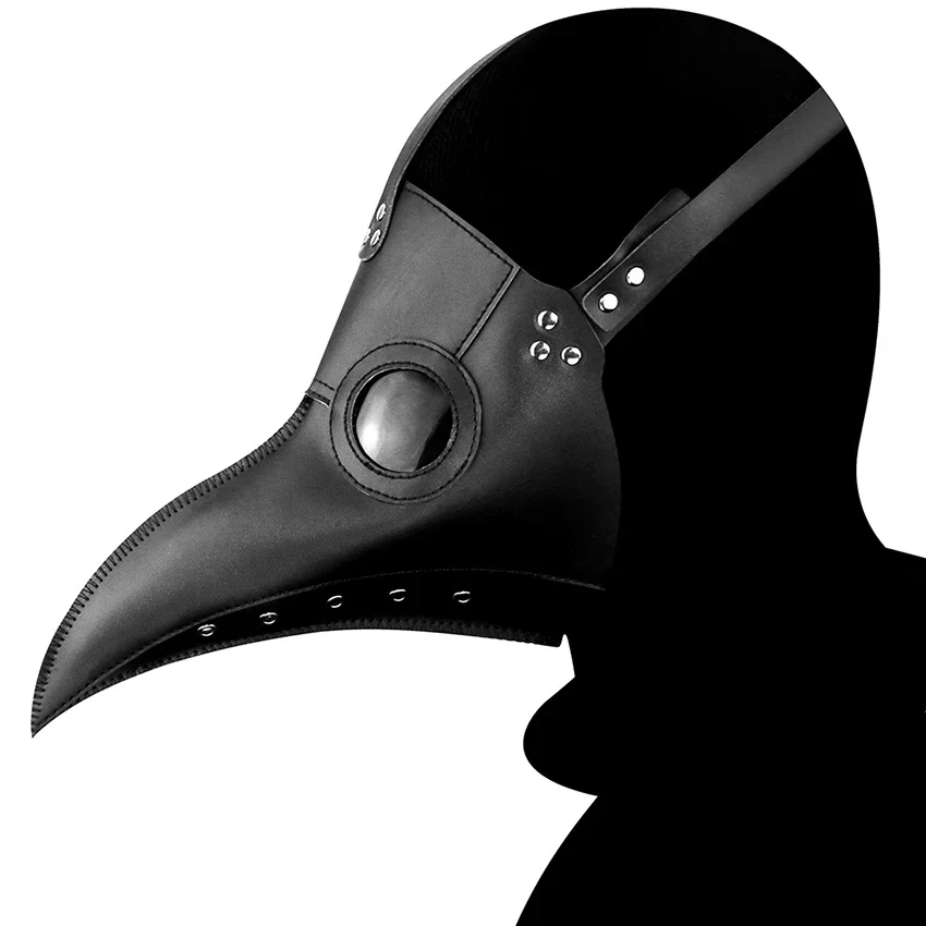 Plague Doctor PU Leather Mask Steampunk Halloween 2025 - Image 25