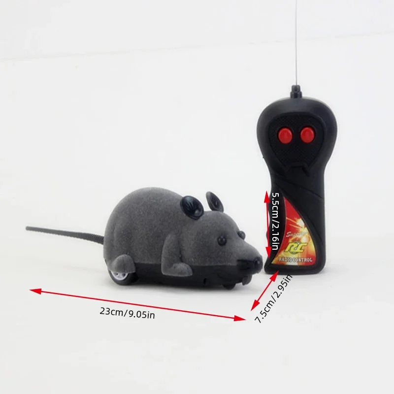 Rat Funny Cat Toy With Remote Control Mouse - Cute Wireless Pet Supplies for Cats - Image 3