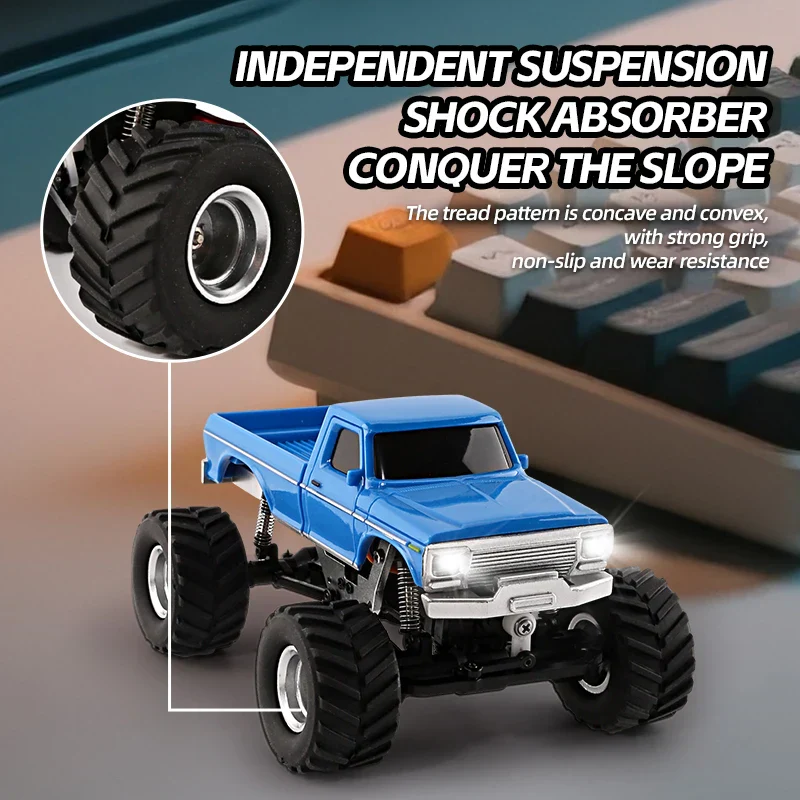 RC Car 1/36 4WD Off-Road Vehicle Light System RTR Hobby Model Fall 2025 Gift Idea - Image 6