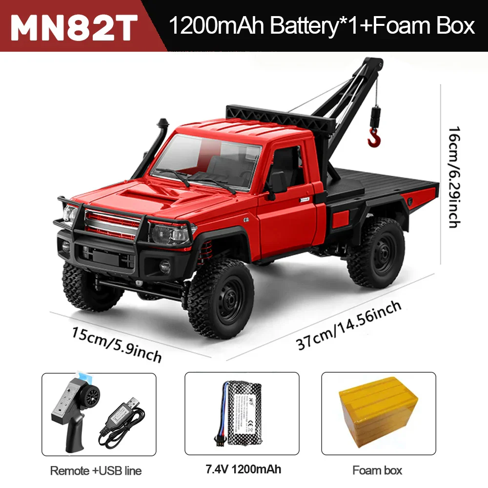 RC Crawler 1/12 Scale Off Road Truck 4WD Remote Control Vehicle Holiday Gift 2025 - Image 11