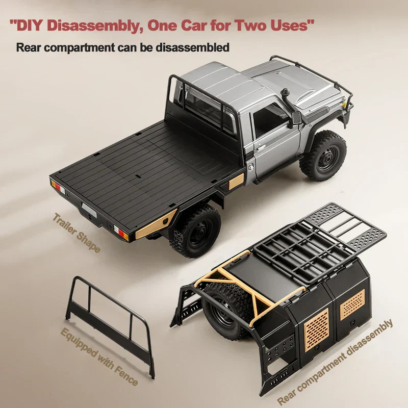 RC Crawler 1/12 Scale Off Road Truck 4WD Remote Control Vehicle Holiday Gift 2025 - Image 5