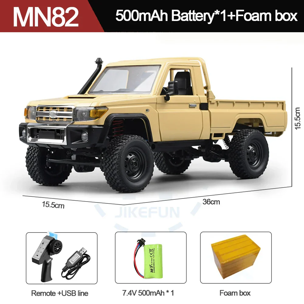 RC Crawler 1/12 Scale Off Road Truck 4WD Remote Control Vehicle Holiday Gift 2025 - Image 7