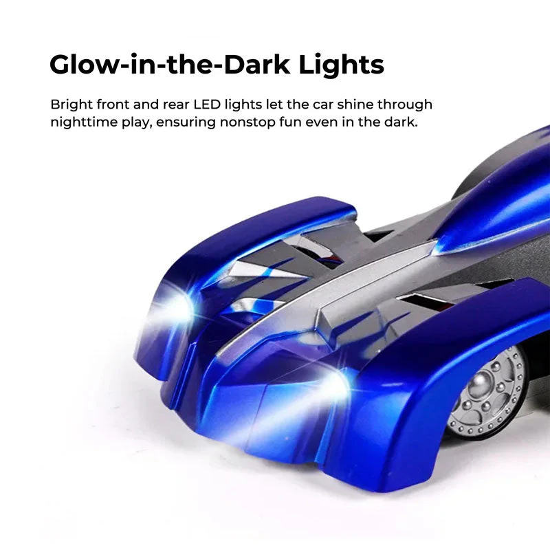 RC Wall Car Remote Control Stunt Vehicle Indoor Play - Image 5