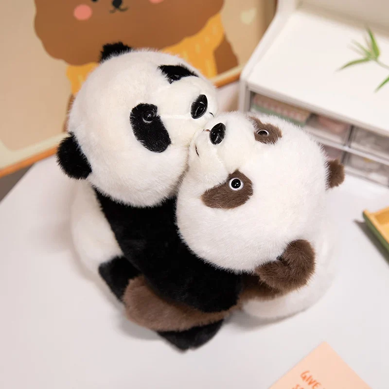 Realistic Weighted Baby Panda Plush Doll Christmas Gift - Image 10