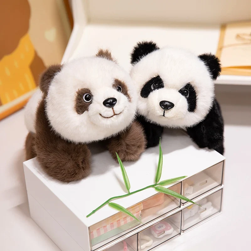 Realistic Weighted Baby Panda Plush Doll Christmas Gift - Image 11