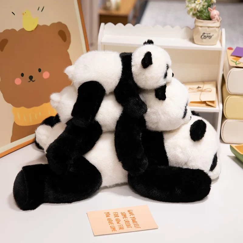 Realistic Weighted Baby Panda Plush Doll Christmas Gift - Image 12