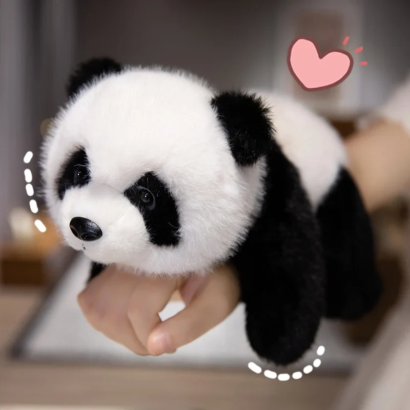 Realistic Weighted Baby Panda Plush Doll Christmas Gift - Image 16