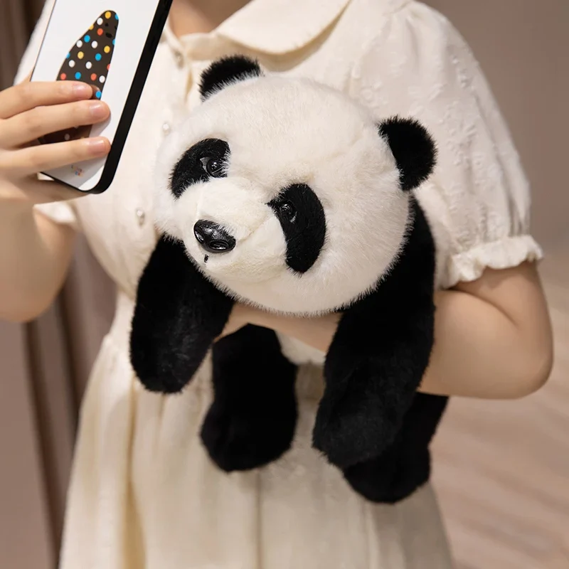 Realistic Weighted Baby Panda Plush Doll Christmas Gift - Image 18