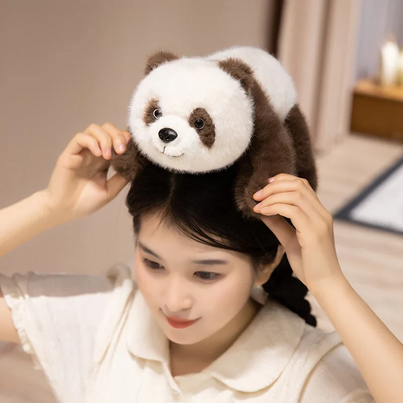 Realistic Weighted Baby Panda Plush Doll Christmas Gift - Image 19