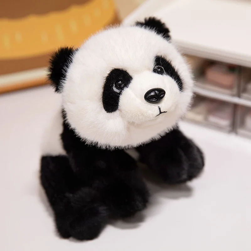 Realistic Weighted Baby Panda Plush Doll Christmas Gift - Image 7