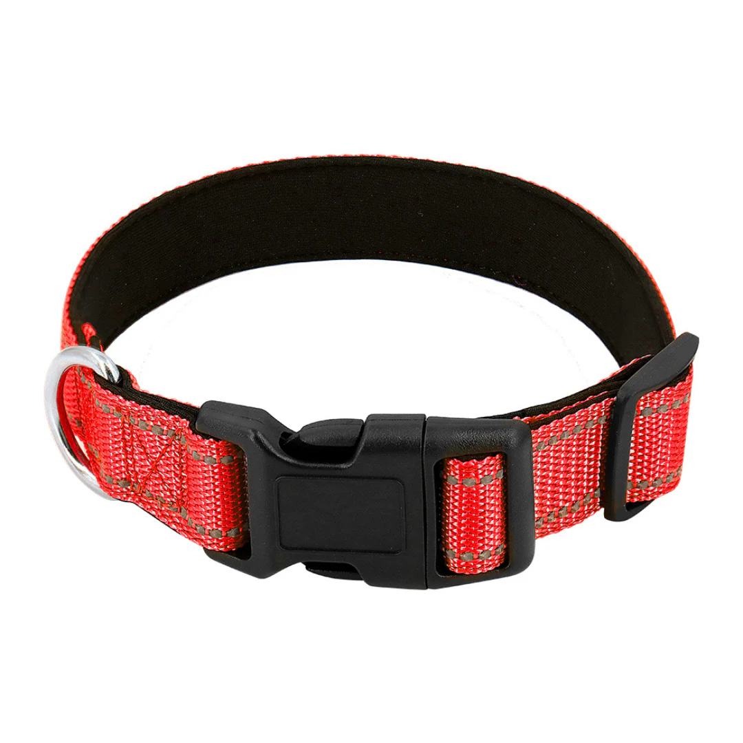 Reflective Dog Collar Quick-Lock Buckle - Safe Night Walks, Fall 2025 Gift Idea For Pets - Image 2