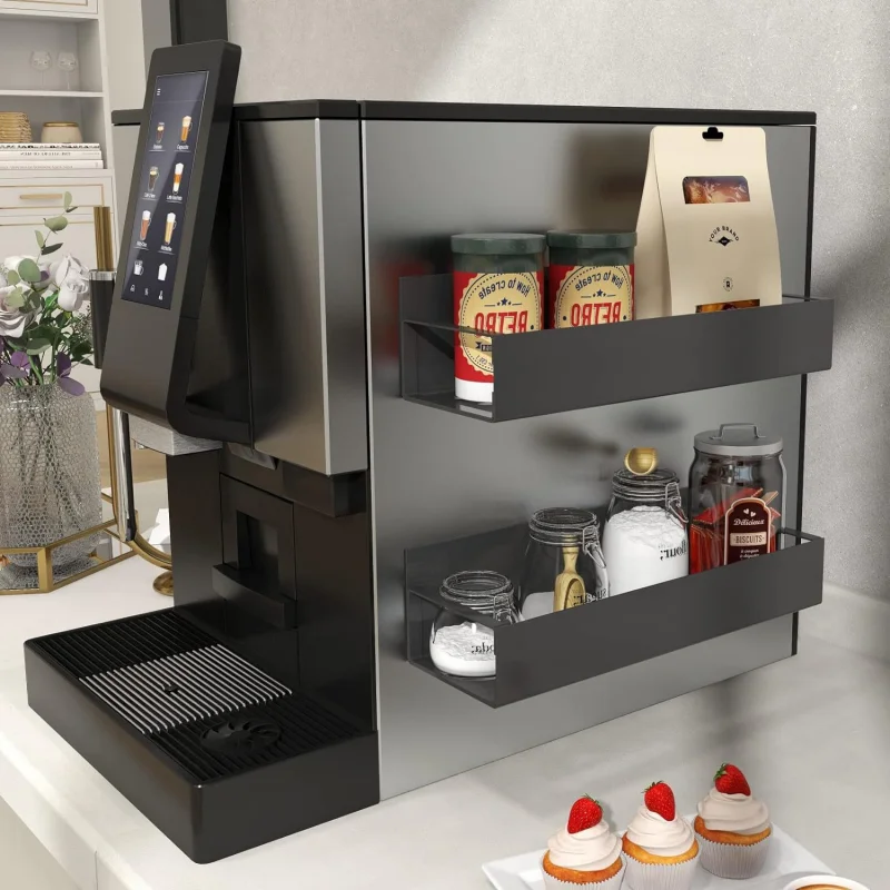 Magnetic Refrigerator Shelf Organizer Rack Space Saving - Image 9
