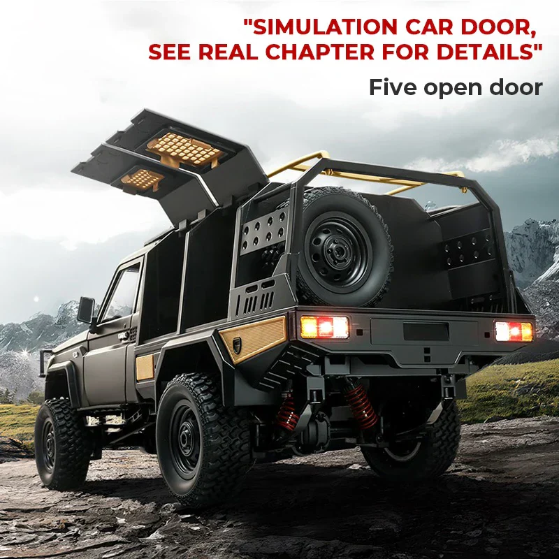 Remote Control Car 1/12 Scale 4WD Off Road RC Pickup Truck Toy For Kids Christmas Gift - Image 6