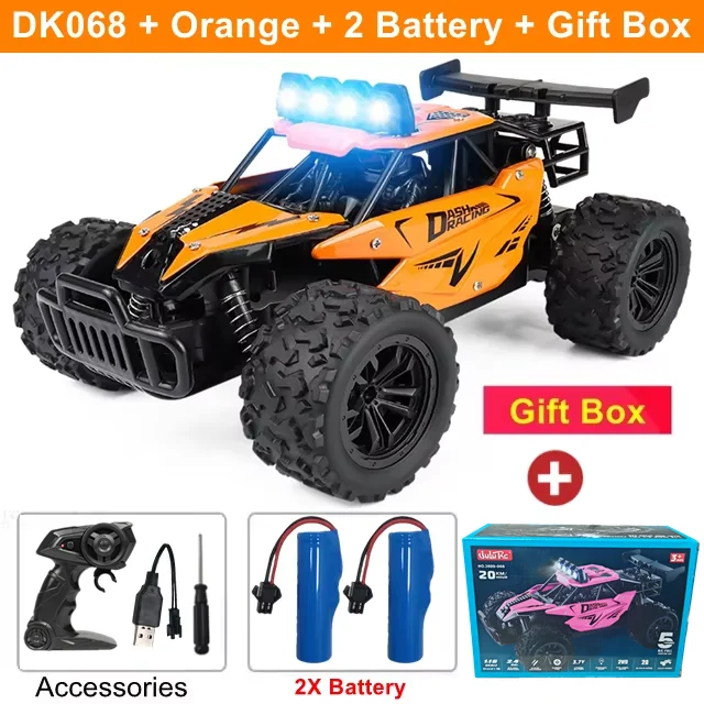 Remote Control Car Drift 1:16 Off Road Alloy Truck 2.4G Radio LED Lights High Speed Fall 2025 Gift For Kids - Image 7