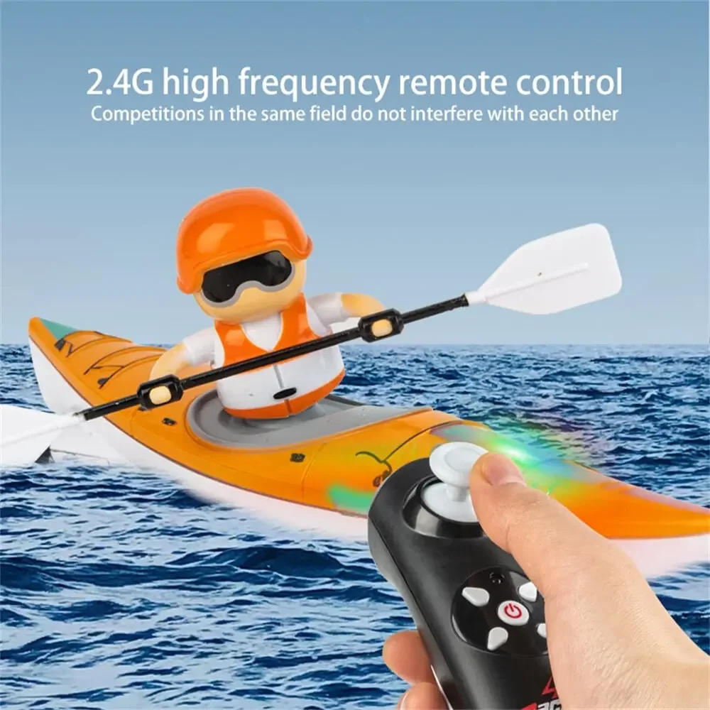Remote Control Speedboat for Kids - Outdoor Racing Boat, 15km/h, Waterproof Fun Gift - Image 5