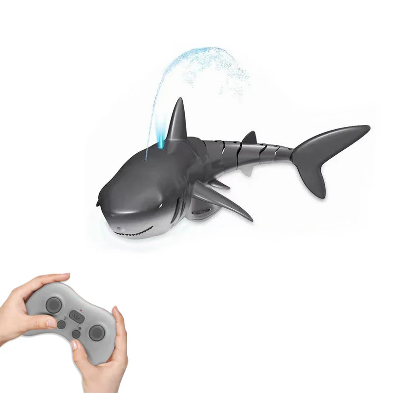 Remote Control Water-Spraying Shark Toy - Fun Electric Submarine for Kids, Waterproof Pool Play - Image 5