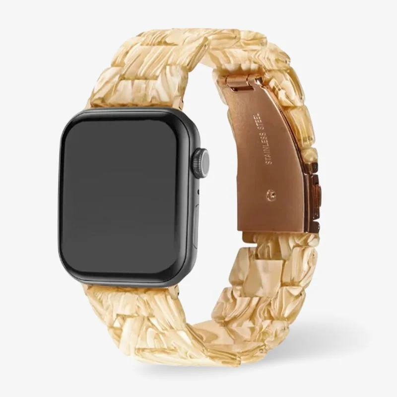 Resin Watch Band Lightweight Link Smartwatch Strap Comfortable - Image 11