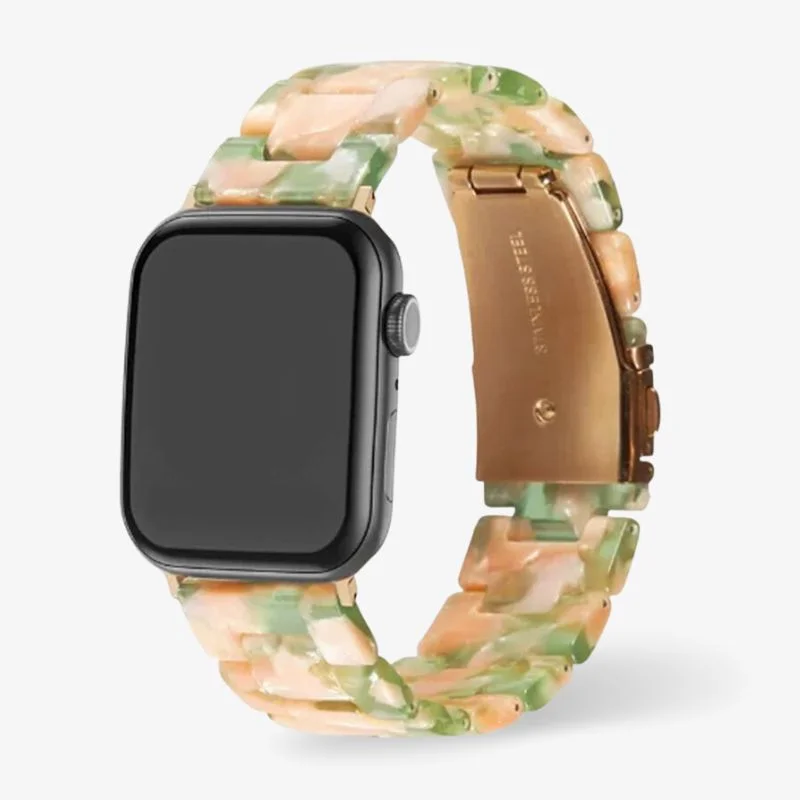 Resin Watch Band Lightweight Link Smartwatch Strap Comfortable - Image 12