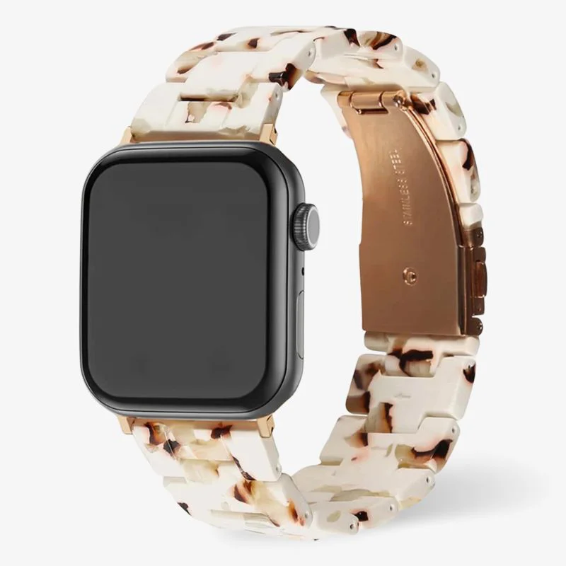 Resin Watch Band Lightweight Link Smartwatch Strap Comfortable - Image 4