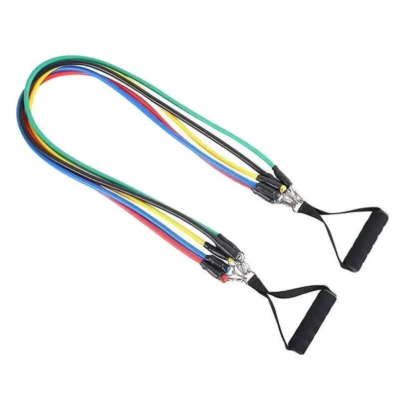 Resistance Bands Set 11Pc Portable Full Body Kit Workout - Image 6