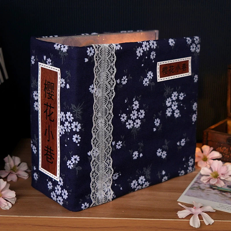 Retro DIY Wooden Book Nook Kit - Sakura Alley Home Decor Gift - Image 4